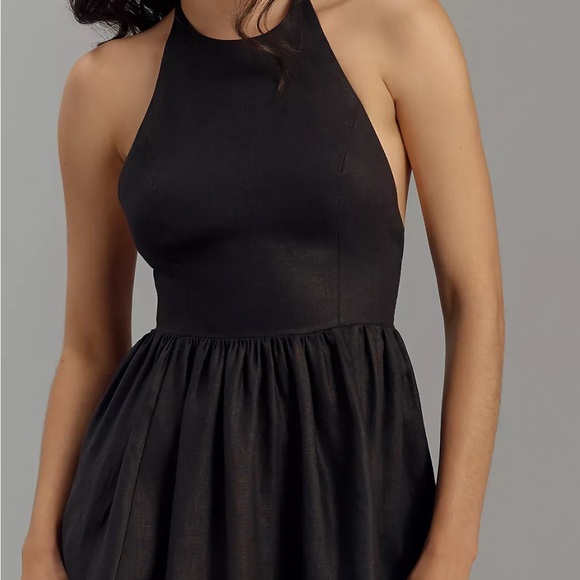 REFORMATION Percy Linen Midi Dress - Picture 6 of 11